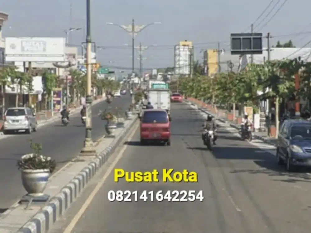 DIJUAL, Tanah Pekarangan, Jl Panglima Sudirman CARUBAN Strategiss