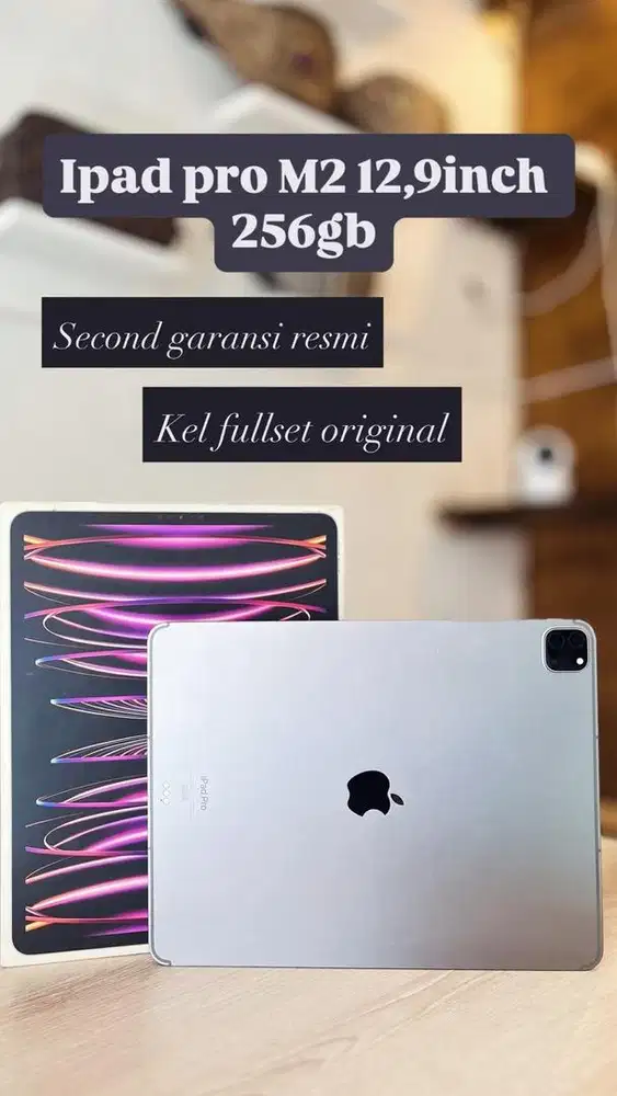 Ipad pro gen 6 256gb M2 wificell 12,9