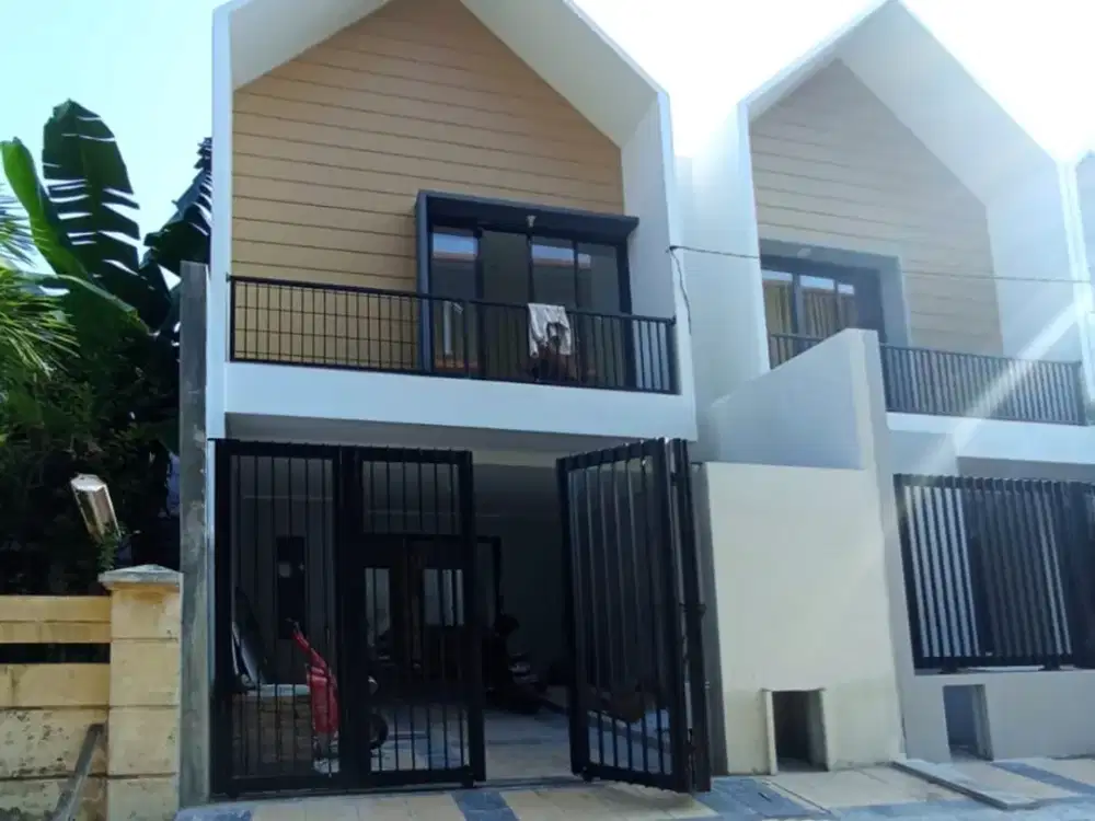 Rumah Baru Minimalis 2 Lantai, Kalijudan, SHM, KT 3, KM 3, Row 2 mobil