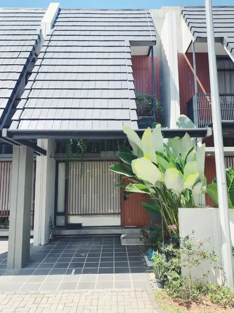 Rumah Siap Huni Tinggal bawa koper di fleekhauz R BSD