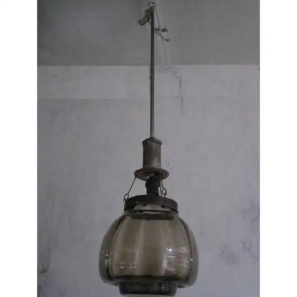 Vintage retro Art Deco Hanging lamp Dutch Design - RAAK era Kolonial