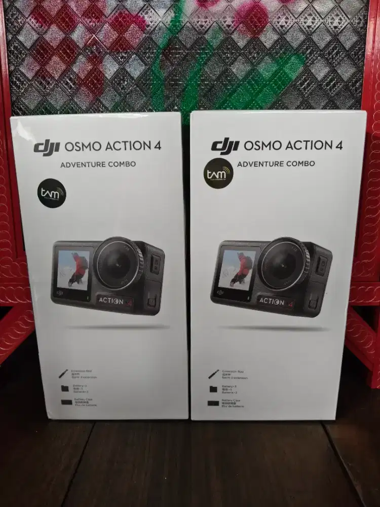 Dji Osmo Action 4 Adventure Combo Baru