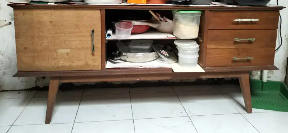 Meja rias jati jadul era th 65 modif