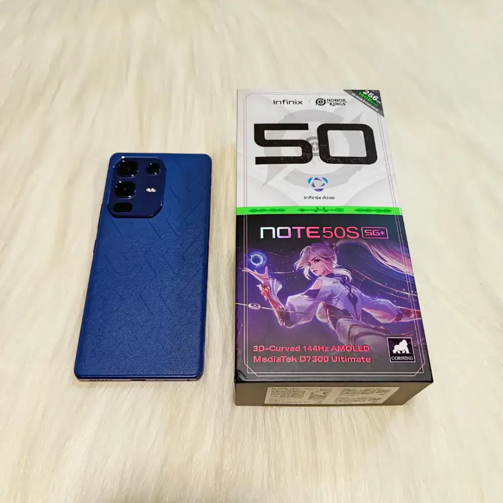 Infinix Note 50s 5G 8/256 Gb Murah Mulus Fullset Resmi
