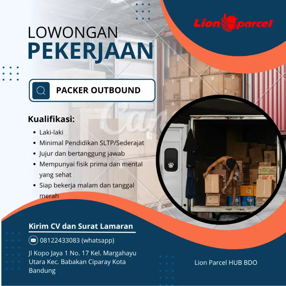 URGENT! PACKER GUDANG
