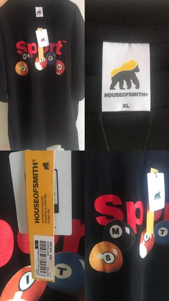 Kaos oversize HOUSE OF SMITH