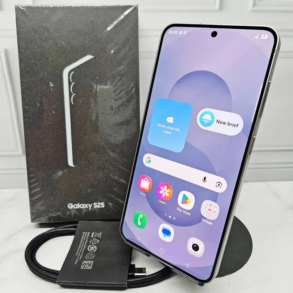 Samsung Galaxy S25 12/256GB Silver SEIN Resmi Fullset No Minus