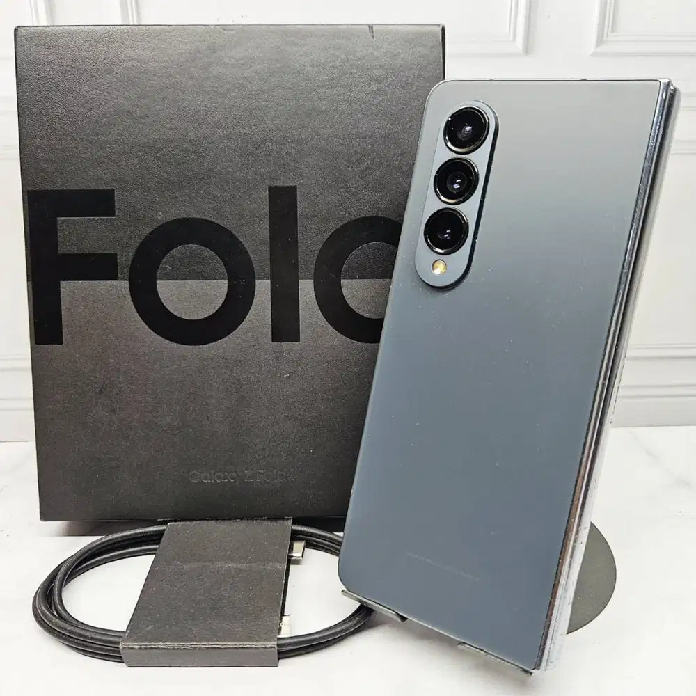 Samsung Galaxy Z Fold 4 12/256GB Graygreen Resmi Fullset NO Minus