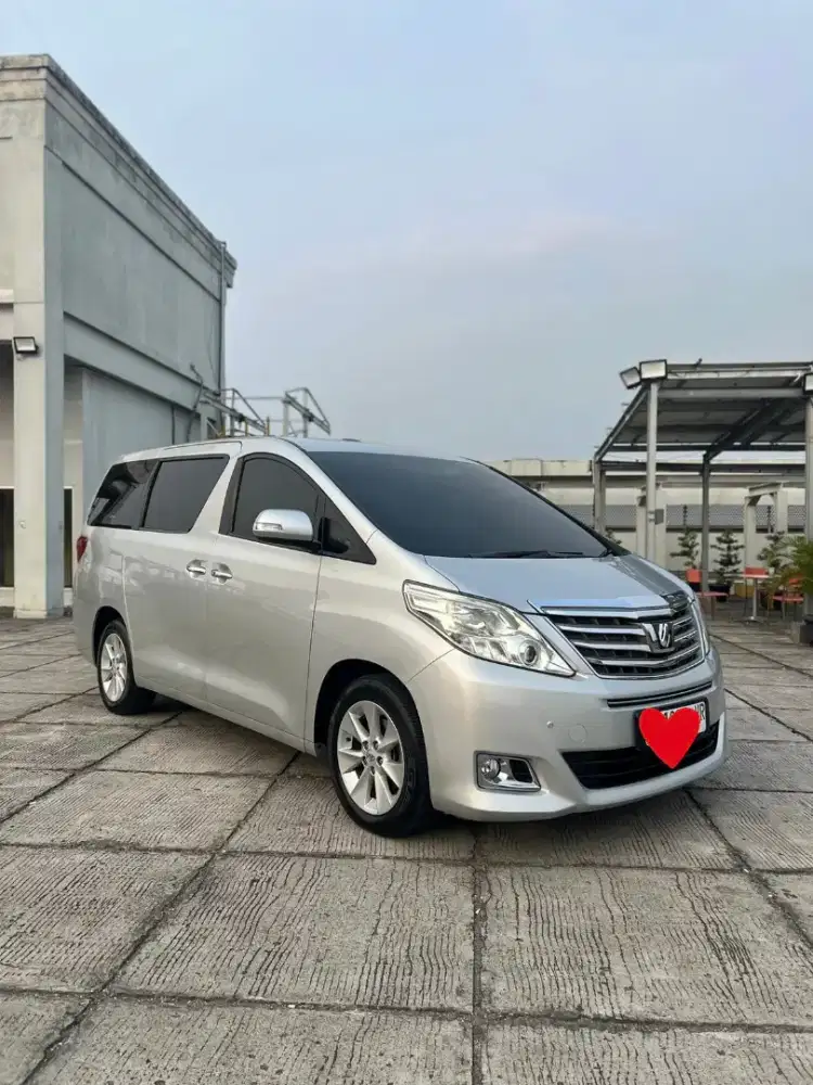 Toyota Alphard 2.4 G ATPM matic promo menarik TDP 10% 2012