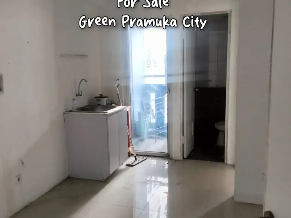 Mumpung ada 2Kamar Kosongan Lt.Rendah Hanya 335 Jt Green Pramuka City