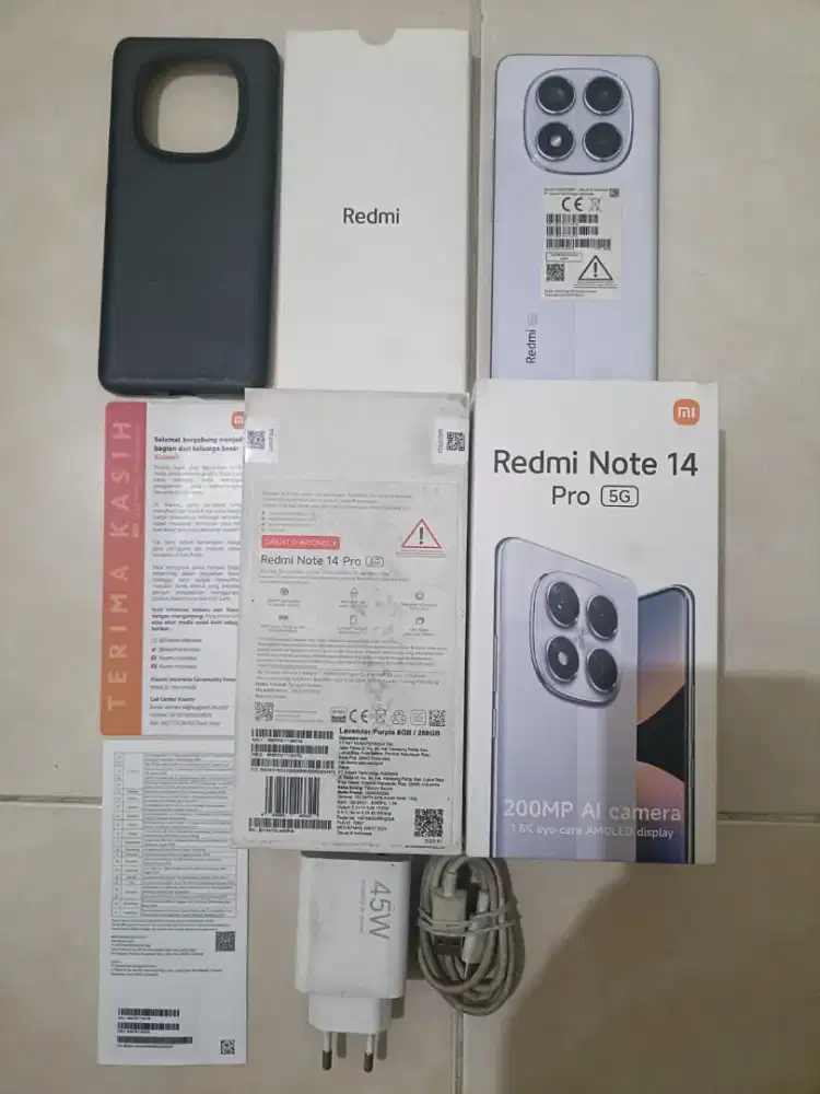 Redmi note 14 pro 5G mulus 8/256