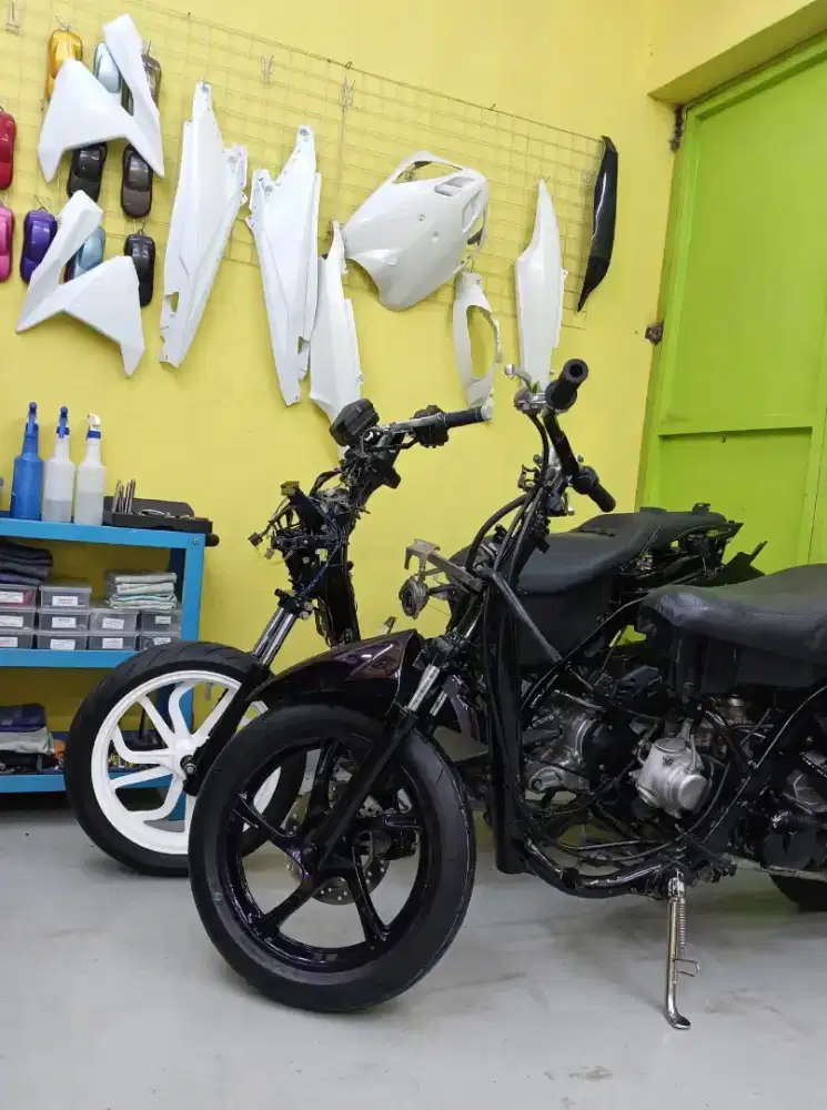 Jasa cat bodi motor