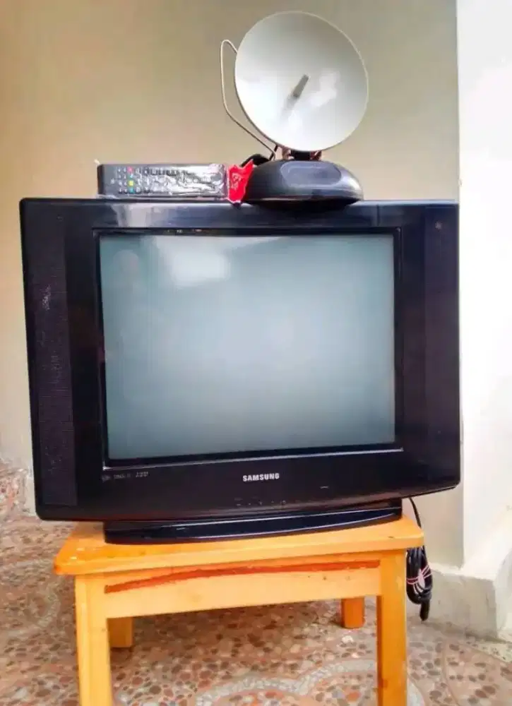 TV 21 INCH SAMSUNG SLIM FLAT FULLSET