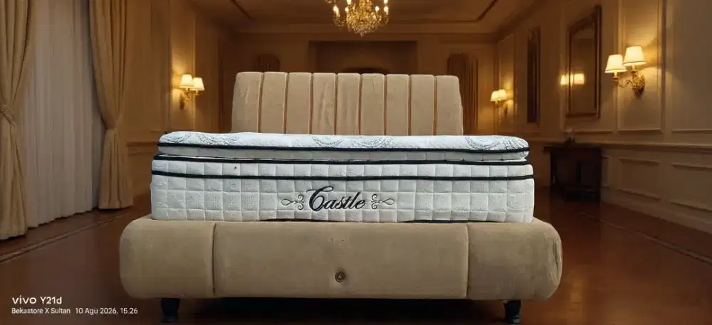 Springbed set mewah elephant dobel latex uk 160