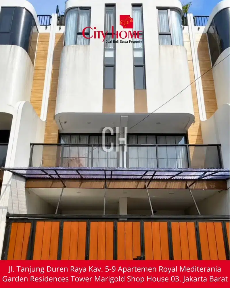 Investasi Premium! Rumah 3 Lantai + Mezzanine Tanjung Duren