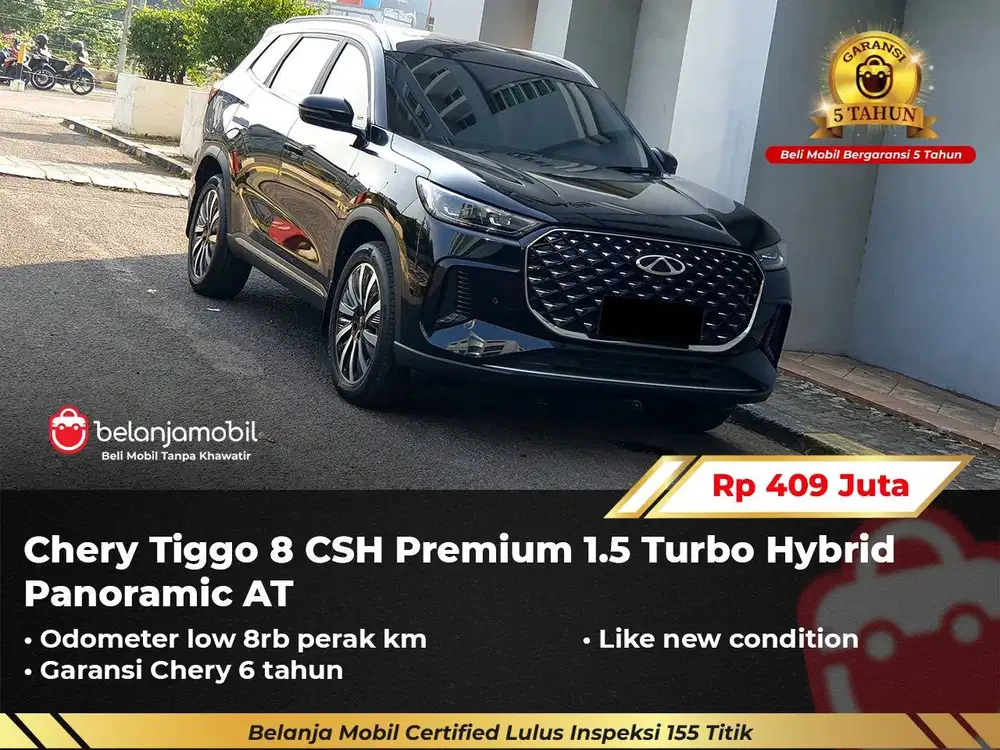 [ LOW KM 8RB ] Chery Tiggo 8 CSH Premium 1.5 Turbo Hybrid 2025/2026