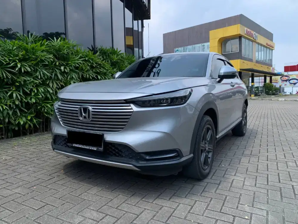 CASH TERMURAH!! HONDA NEW HRV E 1.5 CVT MATIC 2022 SILVER KM 61RB