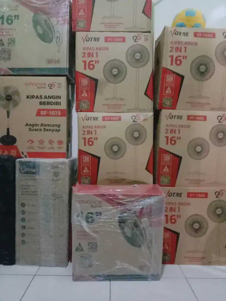 Air cooler & kipas angin baru
