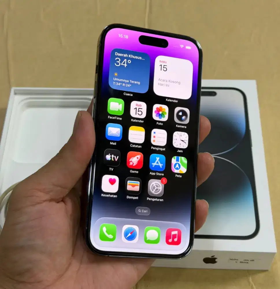 Iphone 14 Pro 256GB Inter Bea Cukai Mulus Original Bekas Pakai