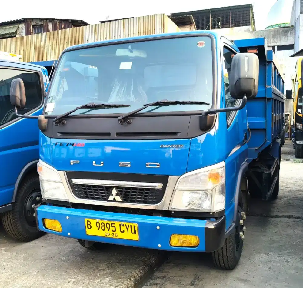 2ribuKM CDD 6rd Mitsubishi canter FE 74 HD N Dumptruck coltdiesel 2025