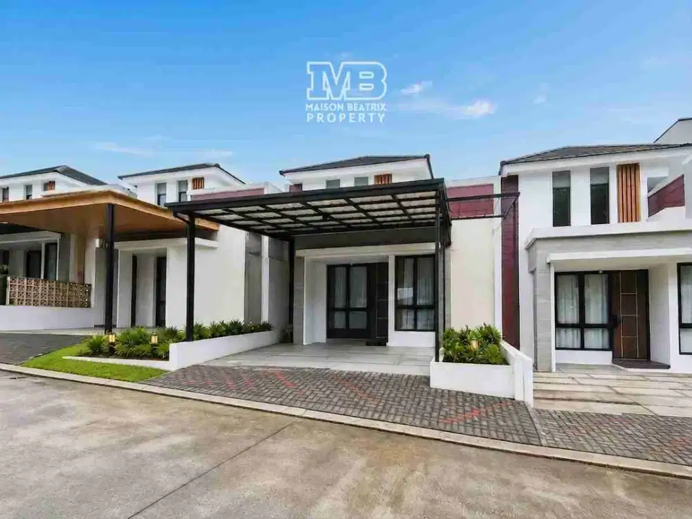 DIJUAL RUMAH DEKAT DG AEON MALL SENTUL FULLY FURNSIH DI CLUSTER ORINOCO CINTRA SENTUL BOGOR
