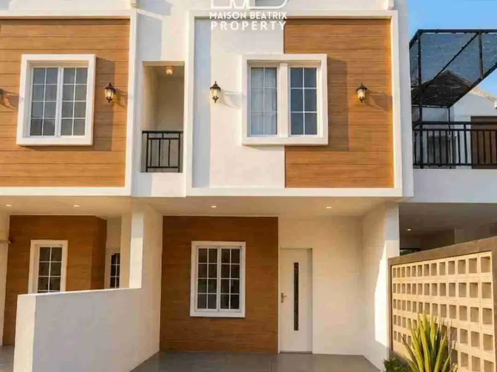 DIJUAL RUMAH CANTIK 5KM DARI TOL PAMULANG,SEMI FURNISH DI PRACTICAL HOUSE CINANGKA, DEPOK