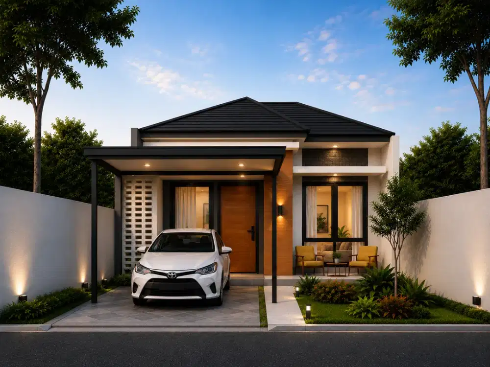 Rumah Minimalis Free SHM 7 Menit Jl. Bomang