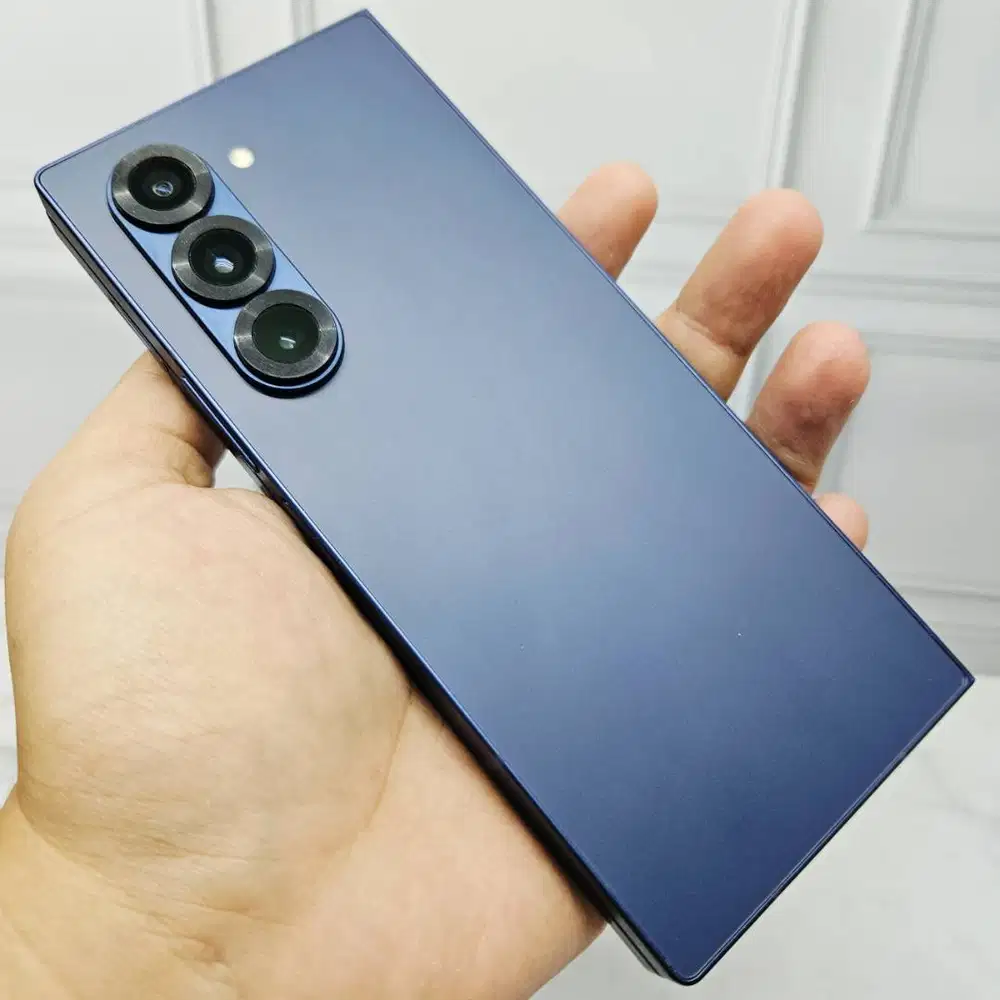 Samsung Galaxy Z Fold 6 12/256GB Navy SEIN Resmi Like New Fullset