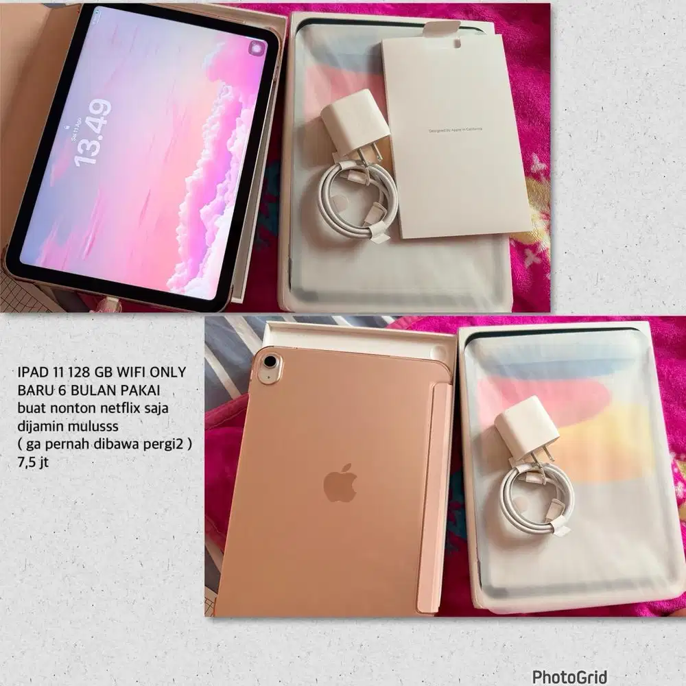 IPAD 11 wifi only second 128 gb