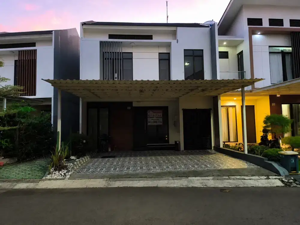 Dijual Rumah dibawah Harga Pasar Area Modern Garden City yang Strategis di Jakarta Timur