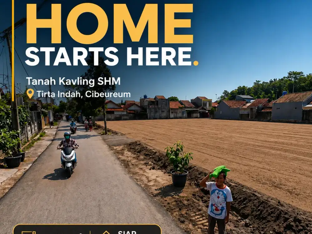 Tanah Kavling SHM Strategis Tirta Indah Cibeureum – Siap Bangun