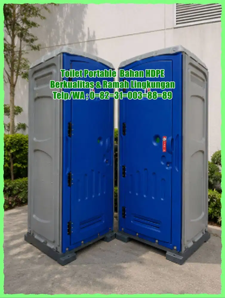 TOILET PROYEK BAHAN HDPE PREMIUM - TOILET PROYEK HDPE