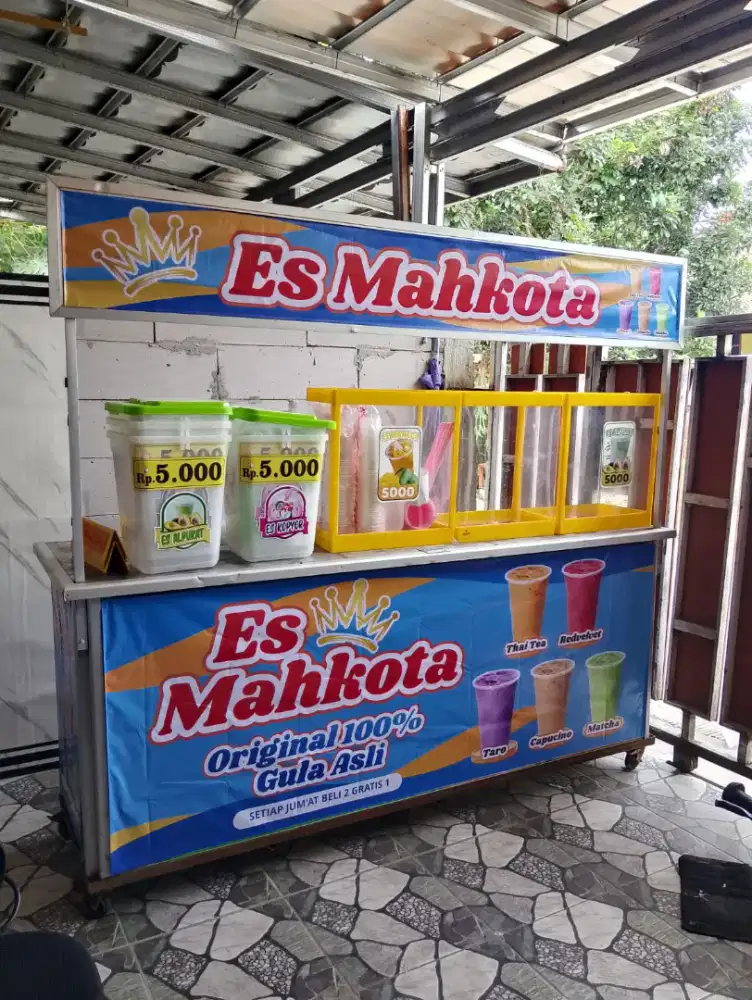 Perlengkapan usaha es akuarium