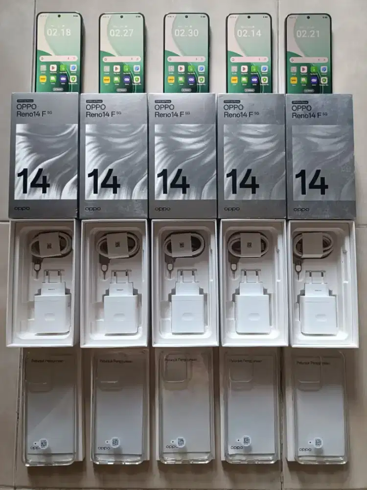 Oppo Reno 14F 5G seperti baru