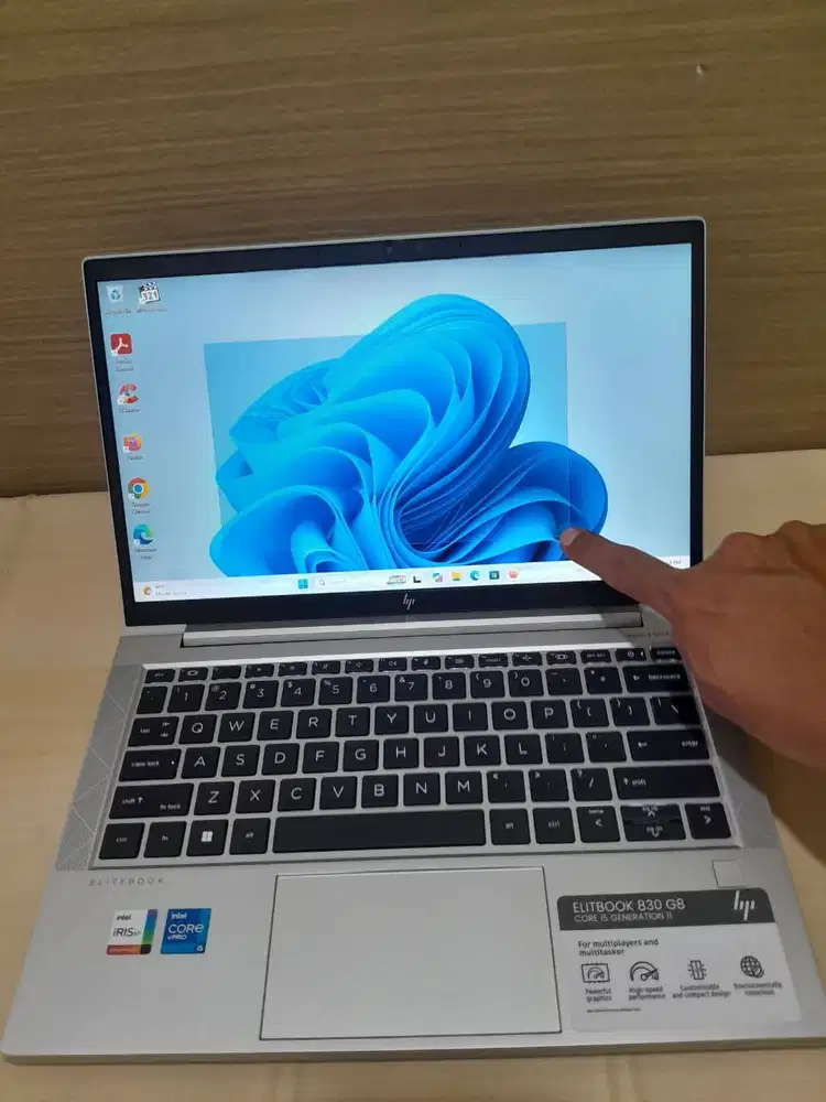 HP Elitebook 830 G8 Touchscreen, i5 gen 11, Ram 8GB, SSD 256GB, irisX