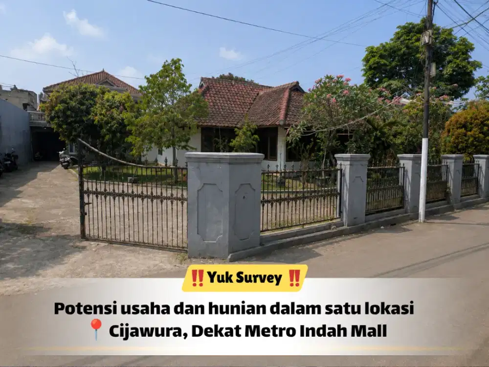 Tanah Cijawura Dekat GT Buah Batu, Cek Sekarang!