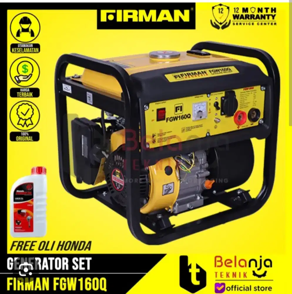 Genset Las Firman FGW160Q