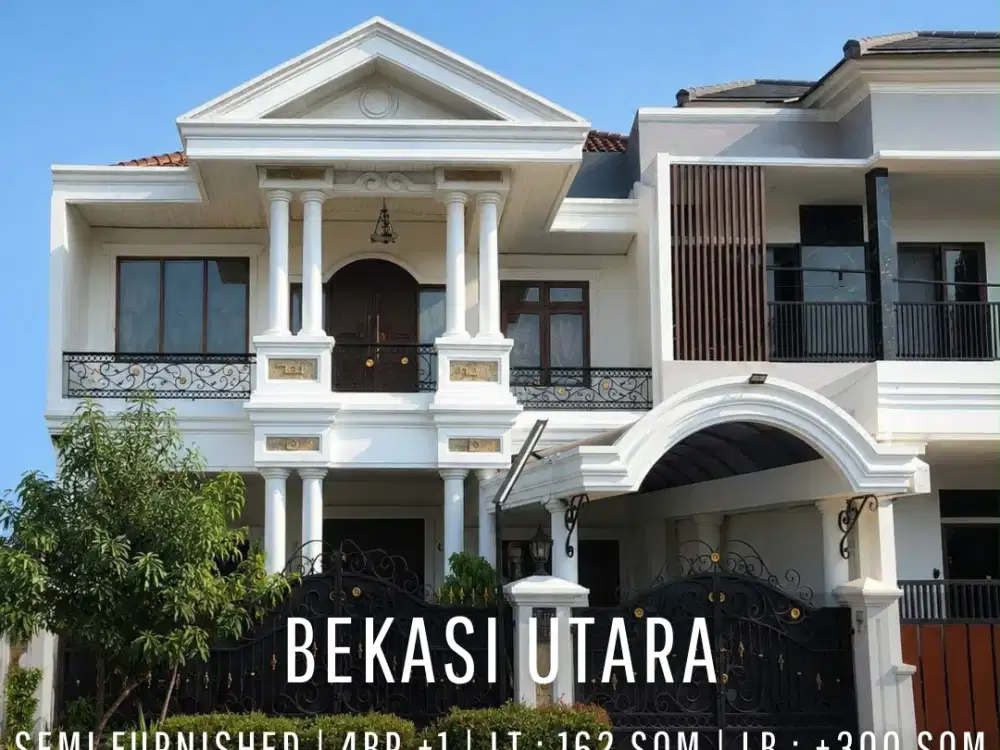 For Sell! Luxury House North Bekasi 4BR+1 Move-in Ready