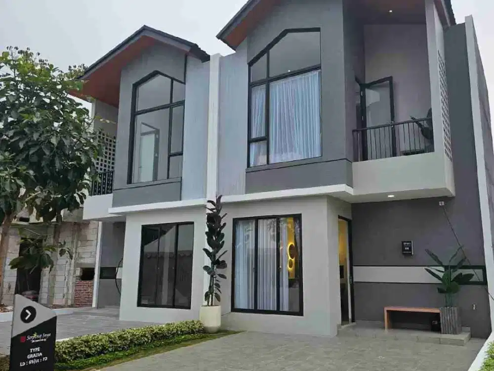 Rumah Full Furnished The Symphony Serpong - Lokasi strategis