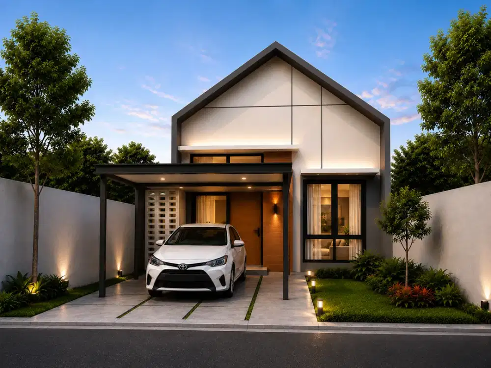7 Menit Jl. Bomang Rumah Minimalis Free SHM