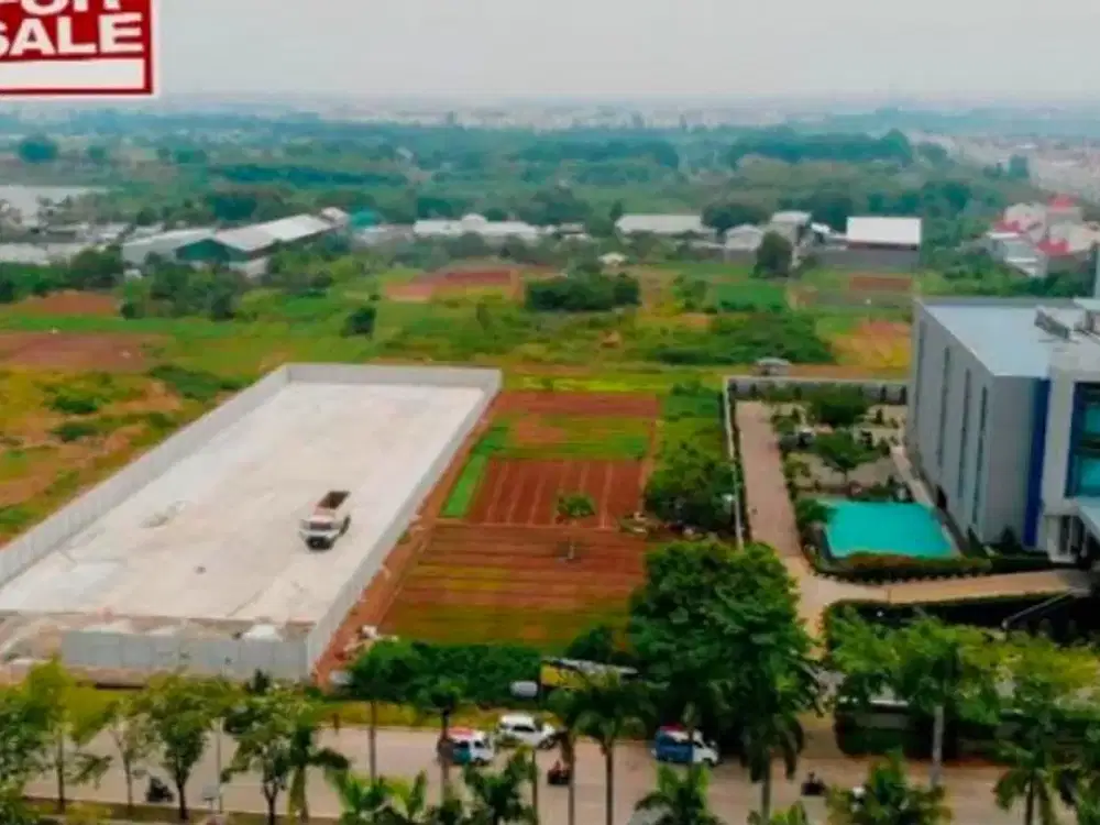 Kavling Kota Harapan Indah Bekasi banting harga 10 jt per m2