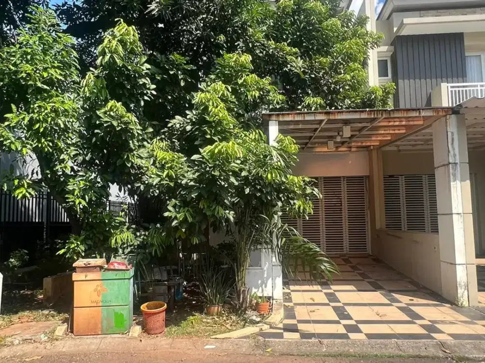 Rumah Pojok dekat Gate tipe 7 luxury cluster Magnolia Summarecon Bekasi