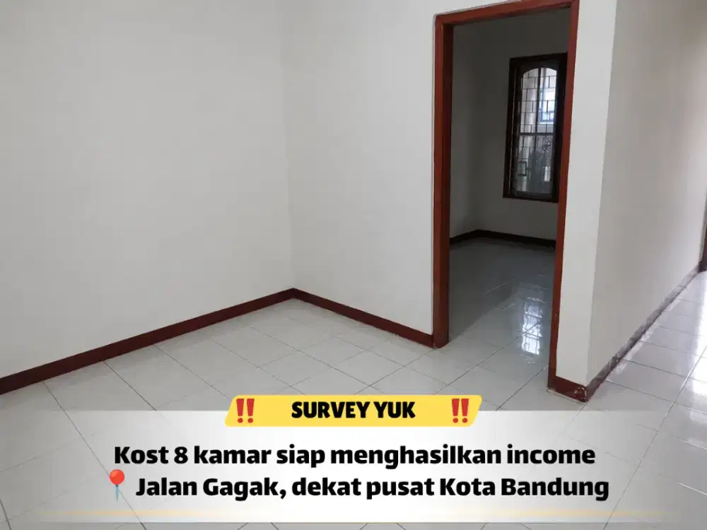 Kost Jalan Gagak Dekat ITB, Survey Sekarang!