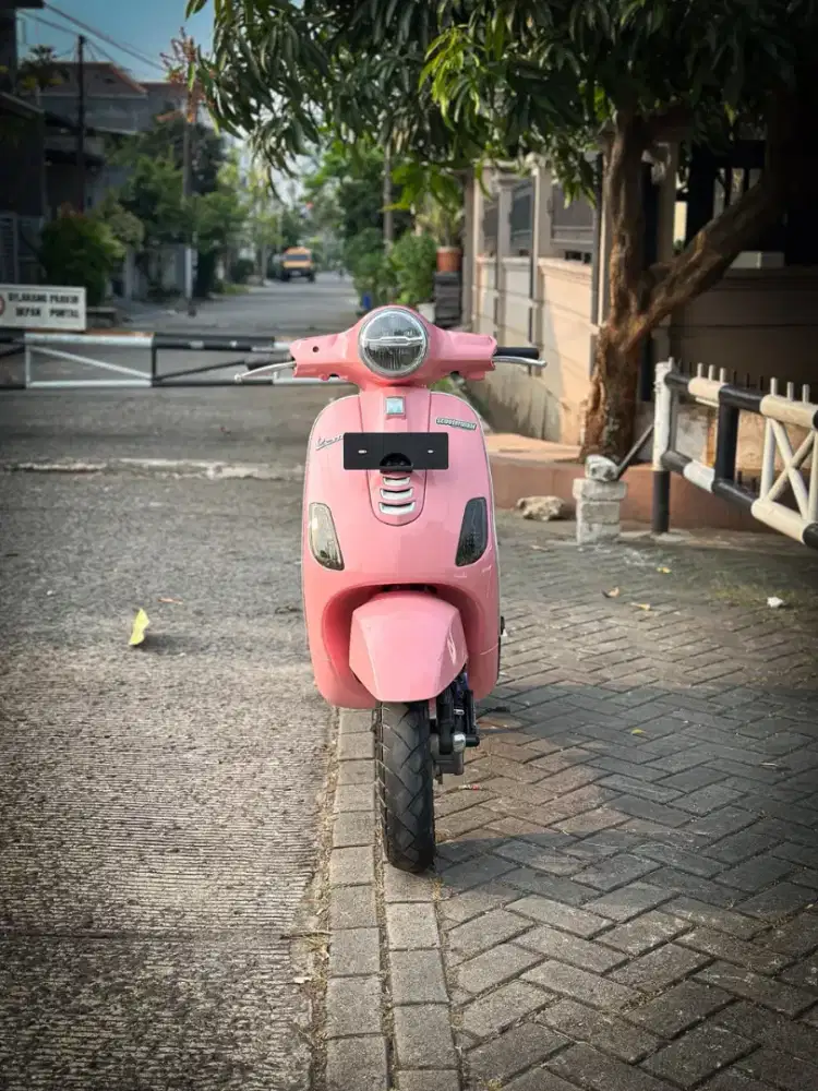 VESPA LX 125 IGET FACELIFT 2020 PINK - TERMURAH SEINDONESIA