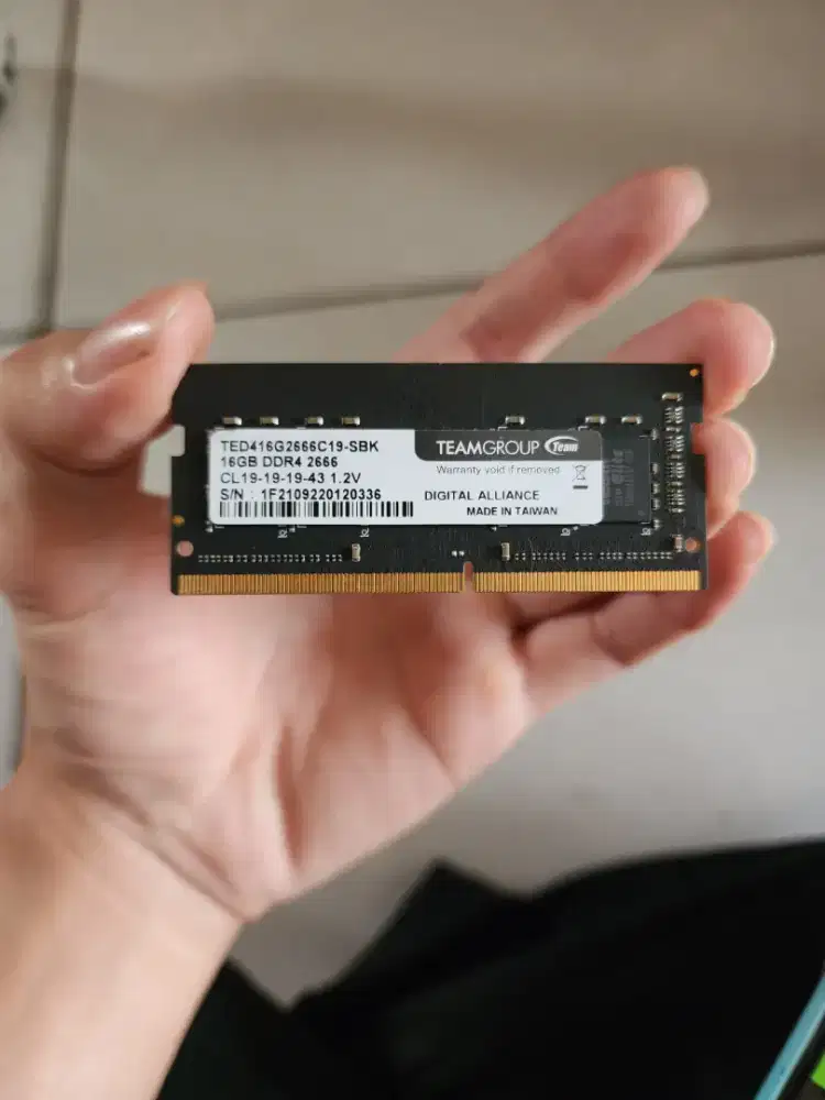 Ram Laptop DDR4 16GB 2666Mhz Teamgroup CL19