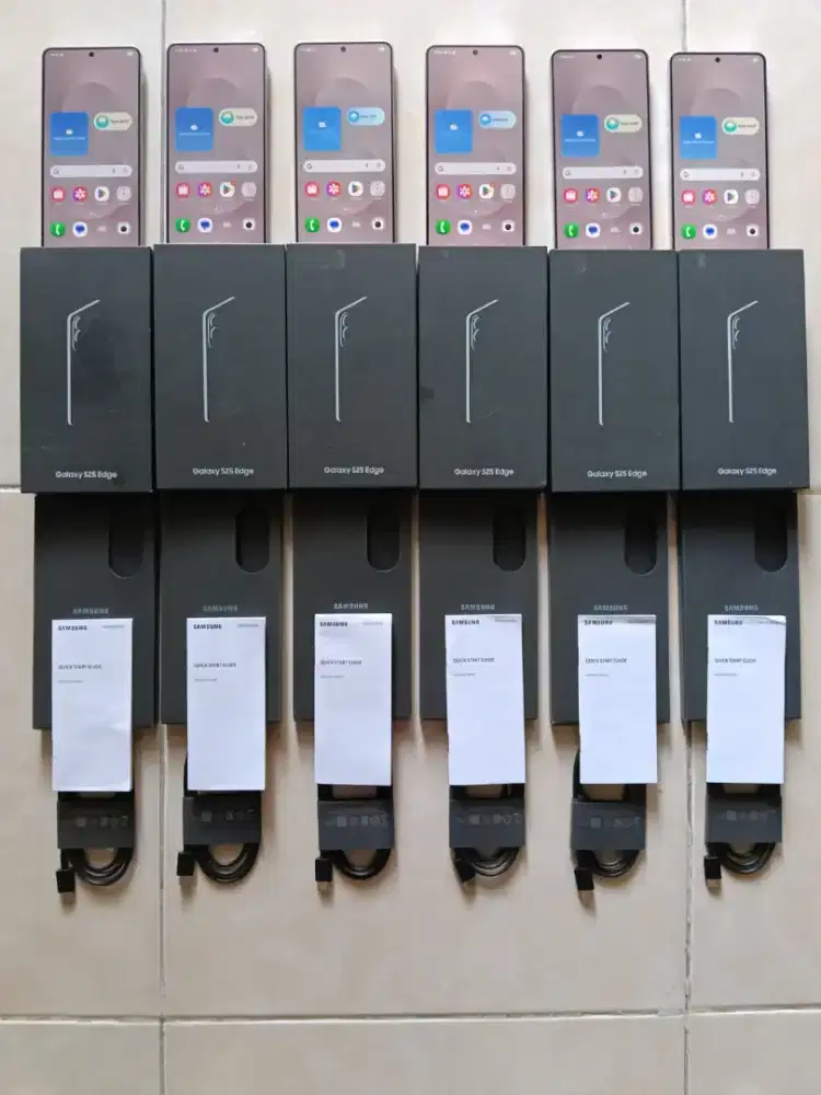 Samsung S25 edge seperti baru