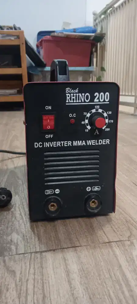 Mesin Las MMA 200A - Black Rhino 200