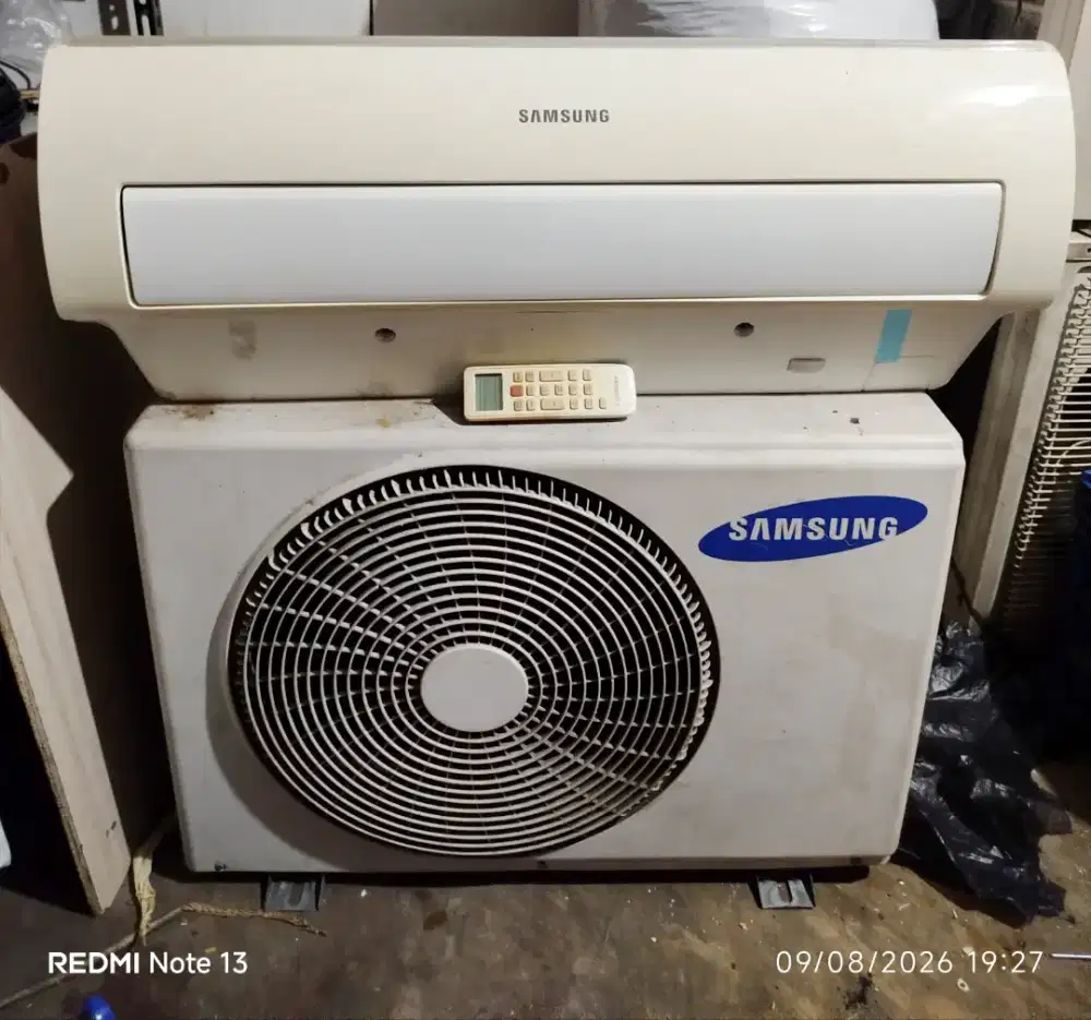 AC Samsung 1/2 PK , normal , orisinil + pasang