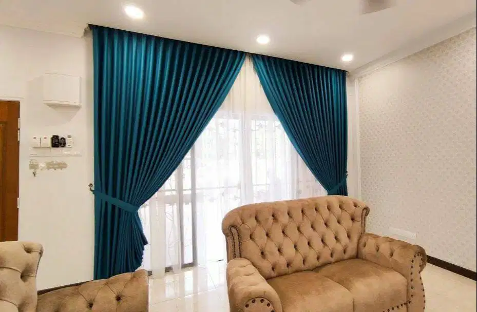 Menerima Pemasangan Gorden Wallpaper Dinding 3D Gordyn Hordeng Korden