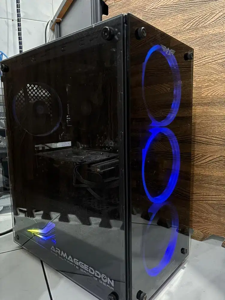 JUAL PC GAMING - SIAP PAKAI + GPU RX 570 4 GB)